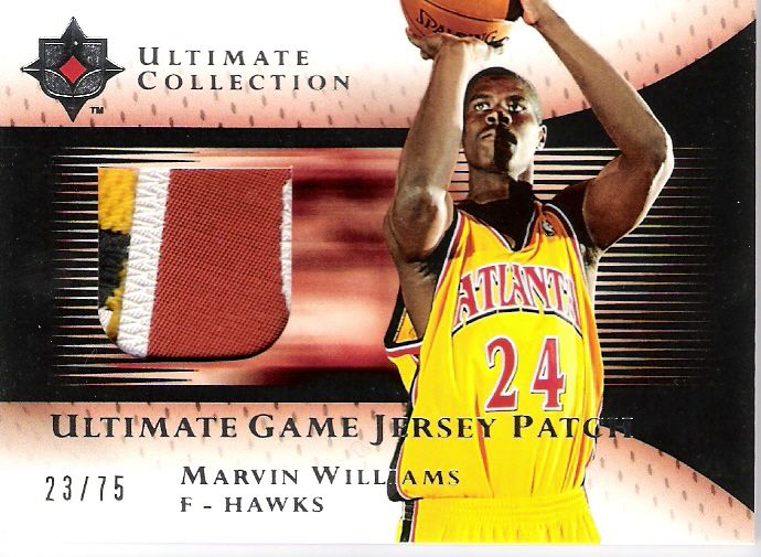 05-06 UD ULTIMATE COLLECTION PATCH MARVIN WILLIAMS.jpg