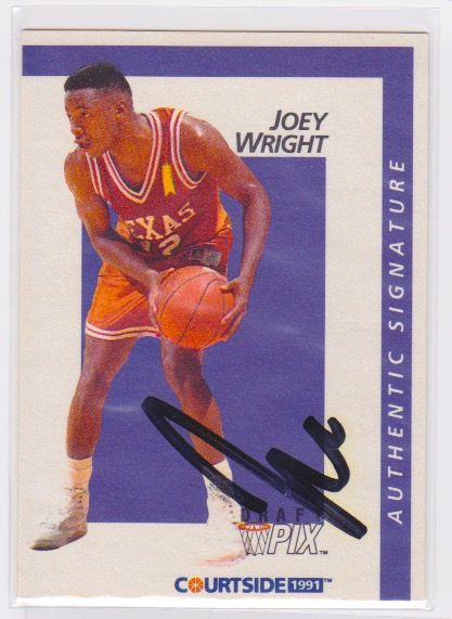 1991 Courtside Autographs #43 Joey Wright.jpeg