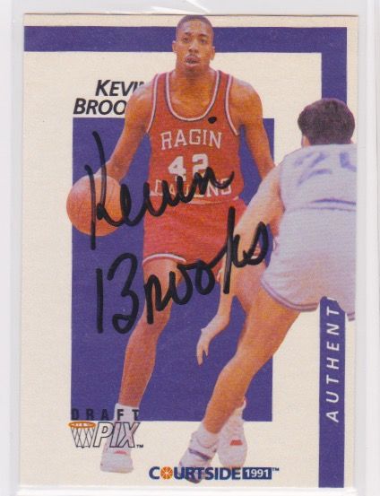 1991 Courtside Autographs #7 Kevin Brooks.jpeg