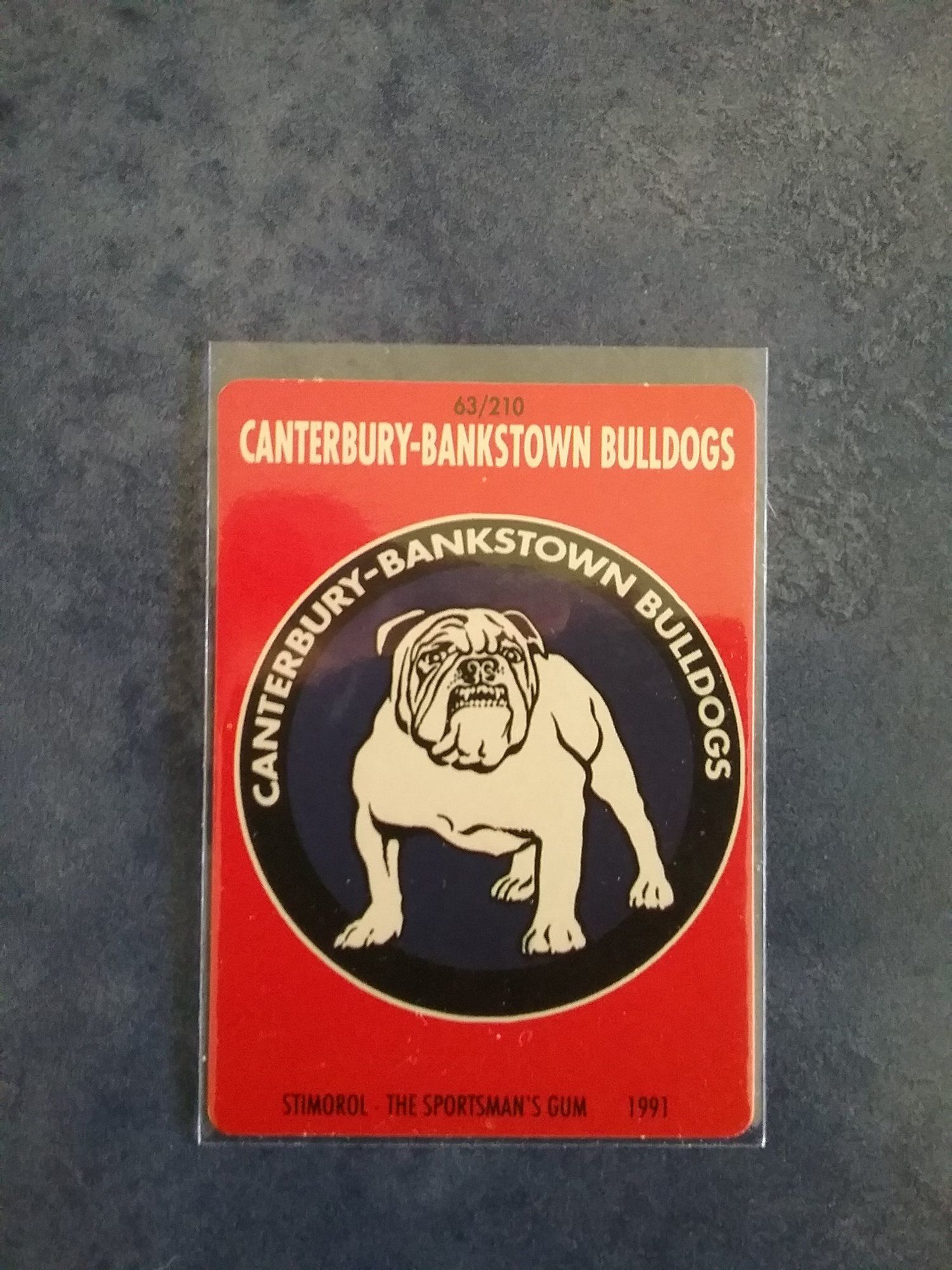 1991 Stimorol front Bulldogs.jpg