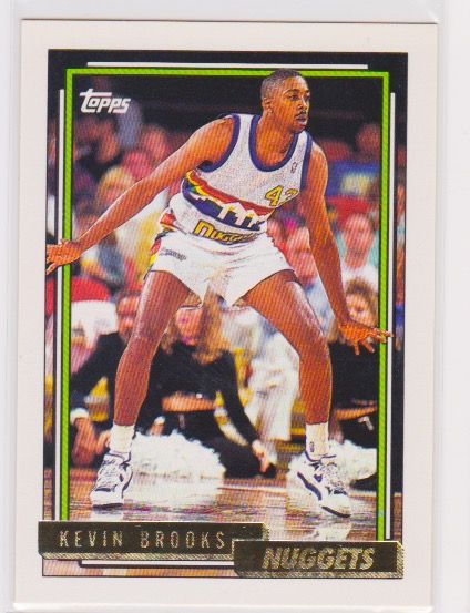 1992-93 Topps Gold #225 Kevin Brooks.jpeg