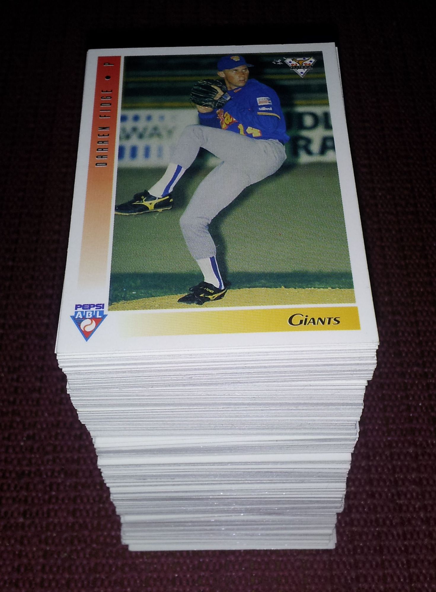 1994 Futera ABL Cards Near Complete Set.jpg