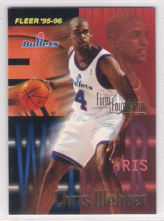 1995-96 Fleer #348 - Chris Webber FF.jpg