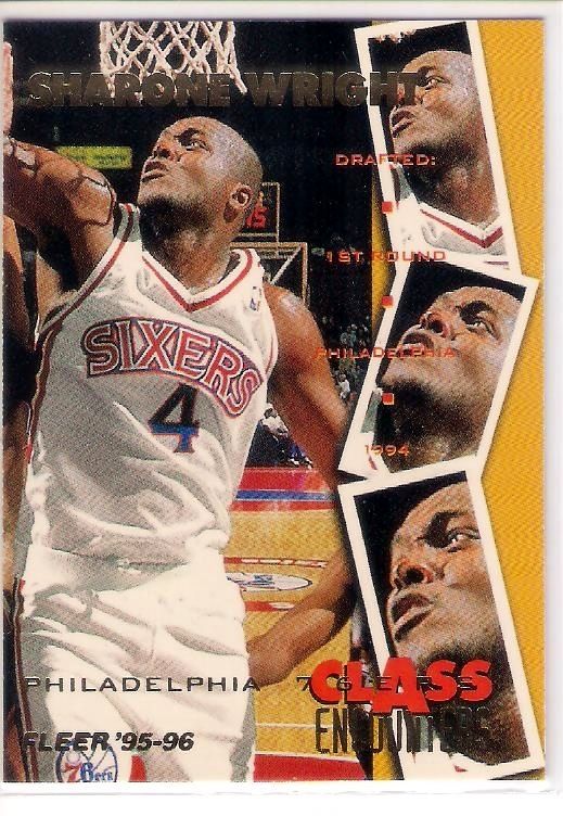 1995-96 Fleer Class Encounters  20    Sharone Wright.jpg