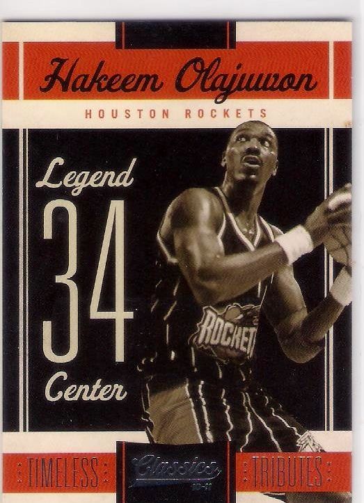 2010-11 Classics Timeless Tributes Silver #140 - Hakeem Olajuwon250.jpg