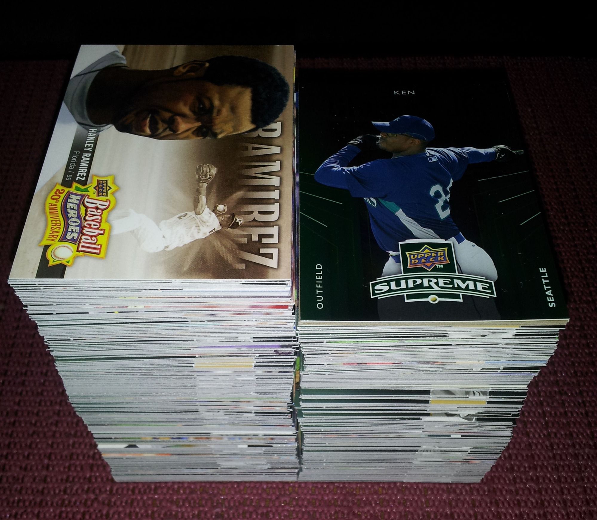 2010 Upper Deck Series 1 Base Cards - Near Complete Set.jpg