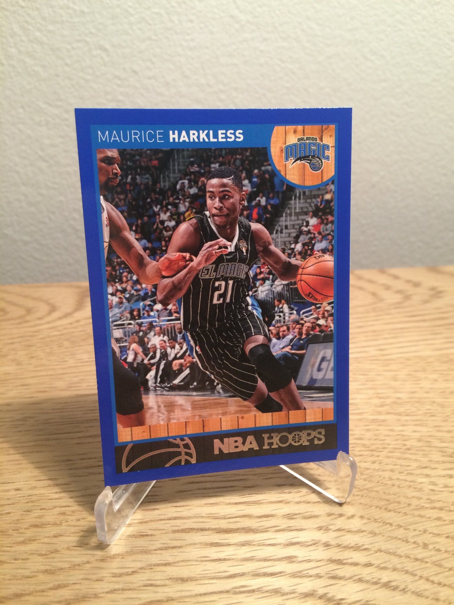 2013-14 NBA Hoops Blue #58 Maurice Harkless.jpg