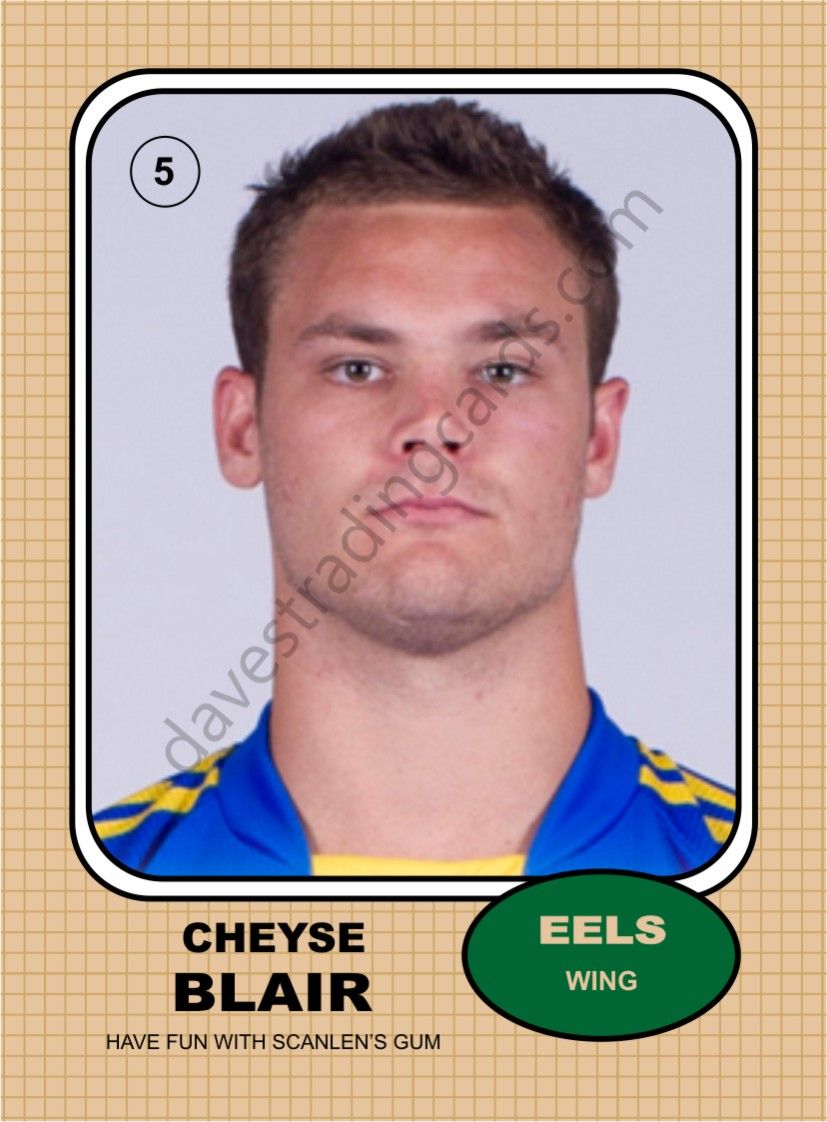 2013 Eels Retro 1970 set Cheyse Blair front.jpg