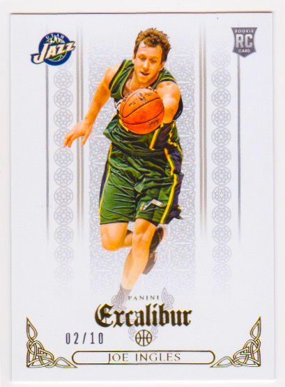 2014-15 Panini Excalibur Gold #172 Joe Ingles 02:10.jpeg