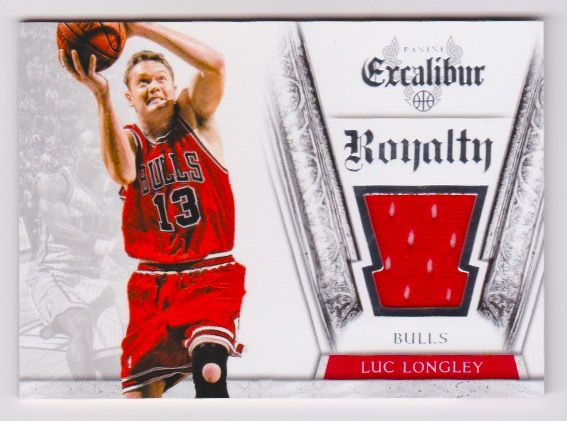 2014-15 Panini Excalibur Royalty Jerseys #11 Luc Longley.jpeg