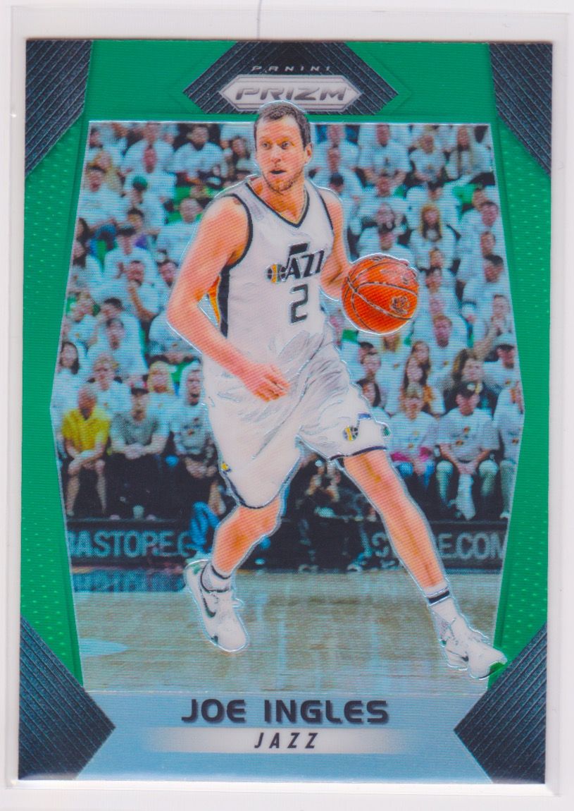 2017-18 Panini Prizm Prizms Green #113 Joe Ingles.jpeg