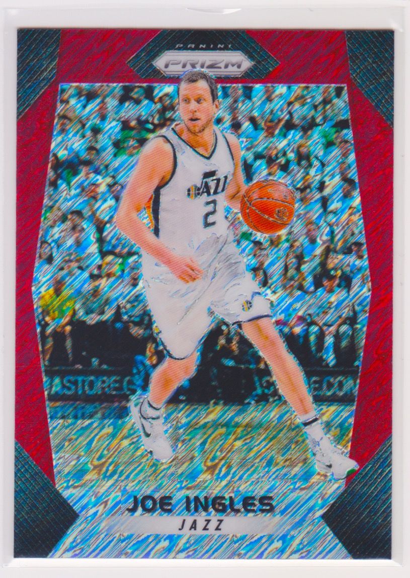 2017-18 Panini Prizm Prizms Red Shimmer #113 Joe Ingles 8:8.jpeg