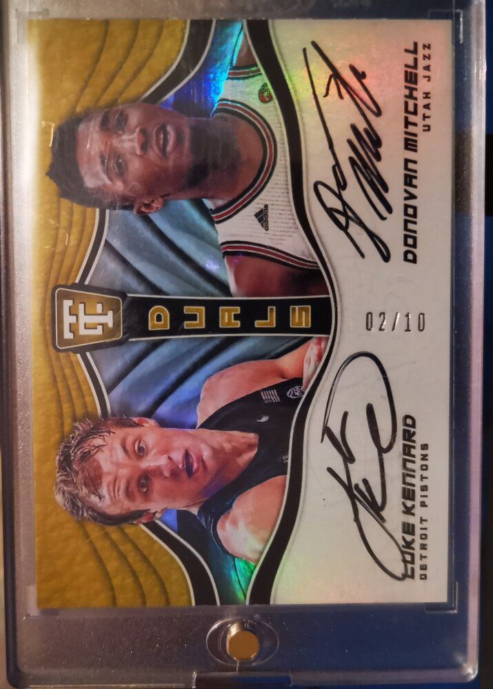 2017 certified duals rookie auto gold 1of10 donovan mitchell and kennard.jpg