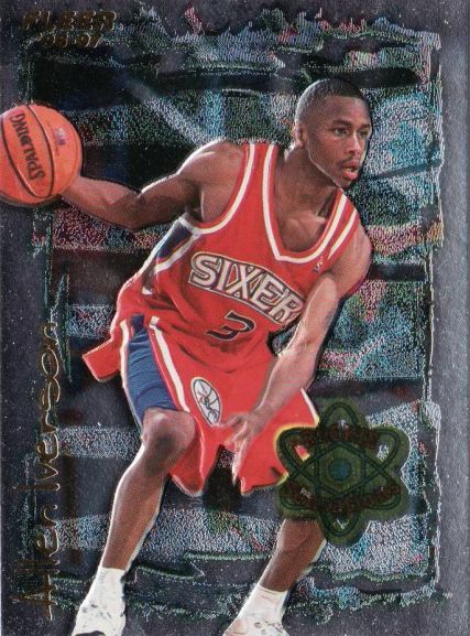 Allen Iverson 1996-97 Fleer Rookie Sensations Beckett Value $40.jpg