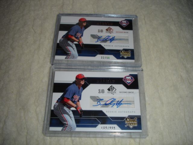 Brad Harman 2008 Upper Deck SP Authentic Autos.JPG