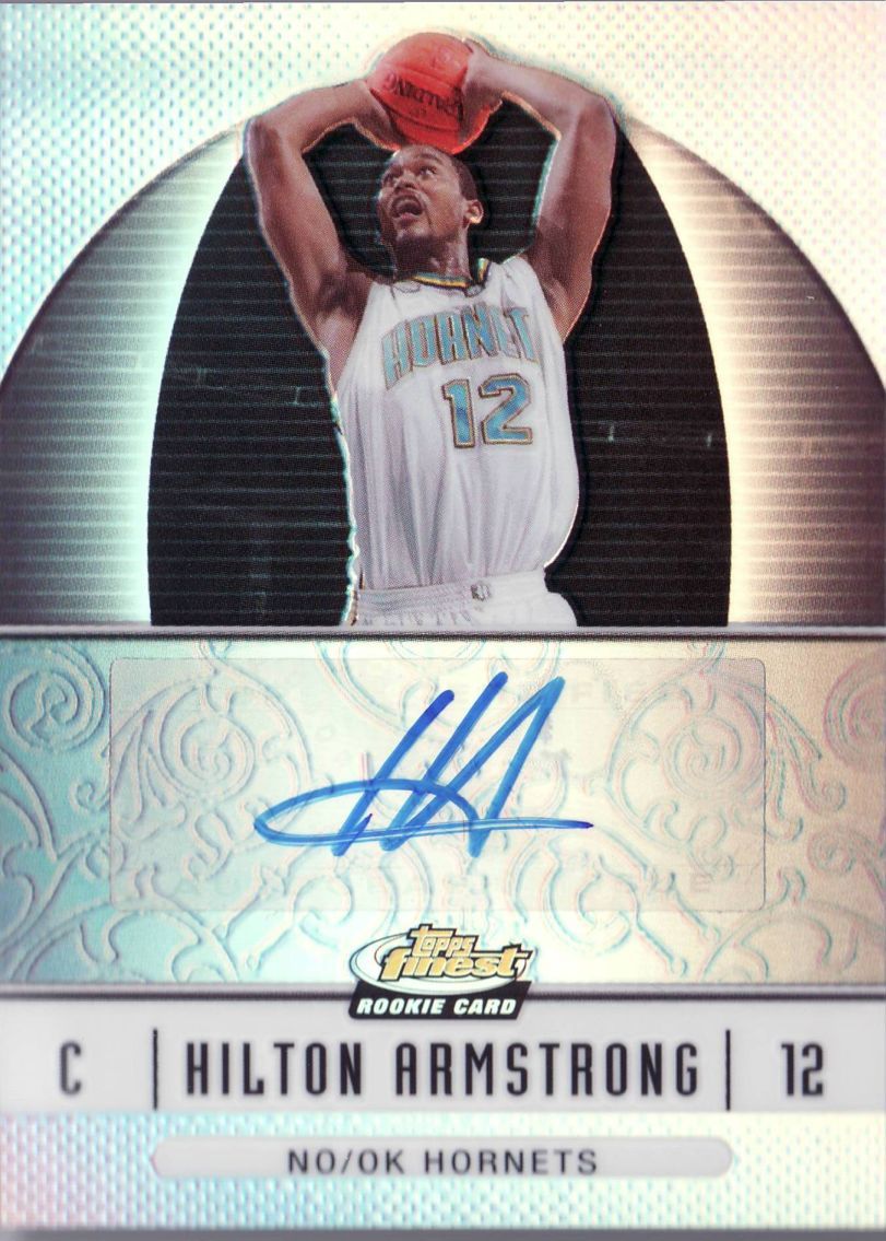 Hilton Armstrong Dee Brown 06-07 Topps Finest RC AUTO Refractor Beckett Value UNKNOWN.jpg