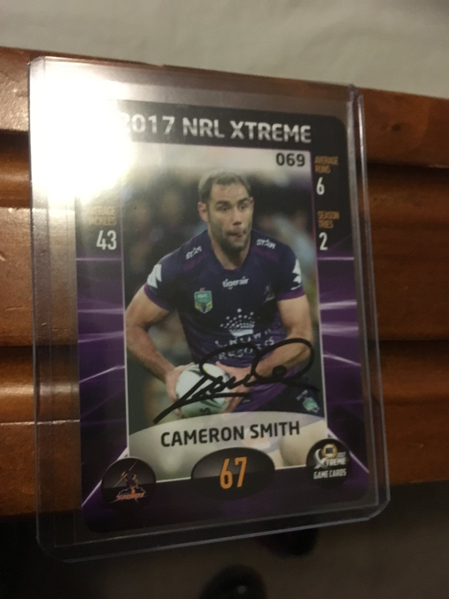 For Sale - Cameron smith xtreme 2017 signature card - $30 delivered ...