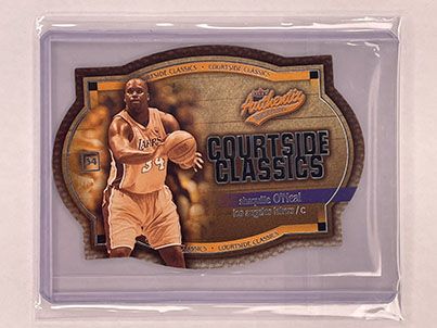 Insert - Courtside Classics - Fleer Authentix- 2002-03 - Silver - Shaquille O'Neal.jpg