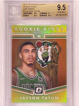 Insert - Rookie Kings - Donruss - 2017-18 - Optic Lime Green Prizm - Jayson Tatum - Colour Match.jpg