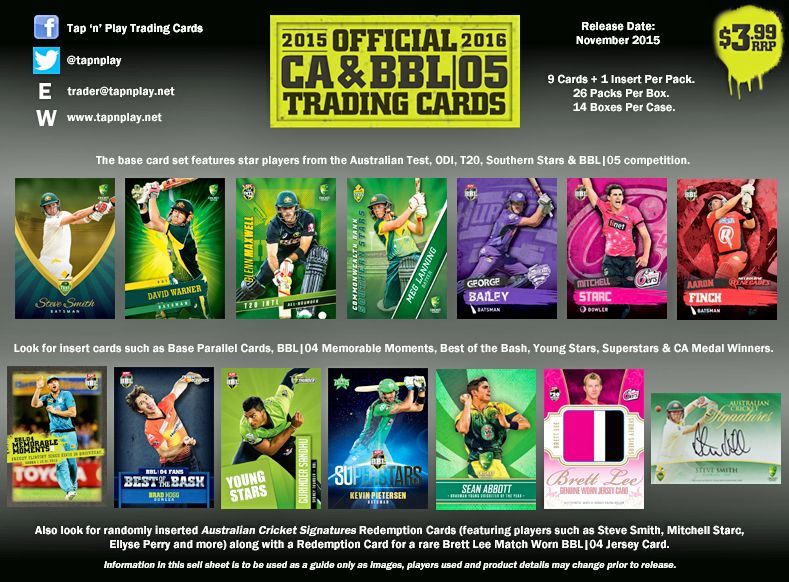 Tap 'N' Play Official CA & BBL 2015 16 Cricket Trading Cards.jpg