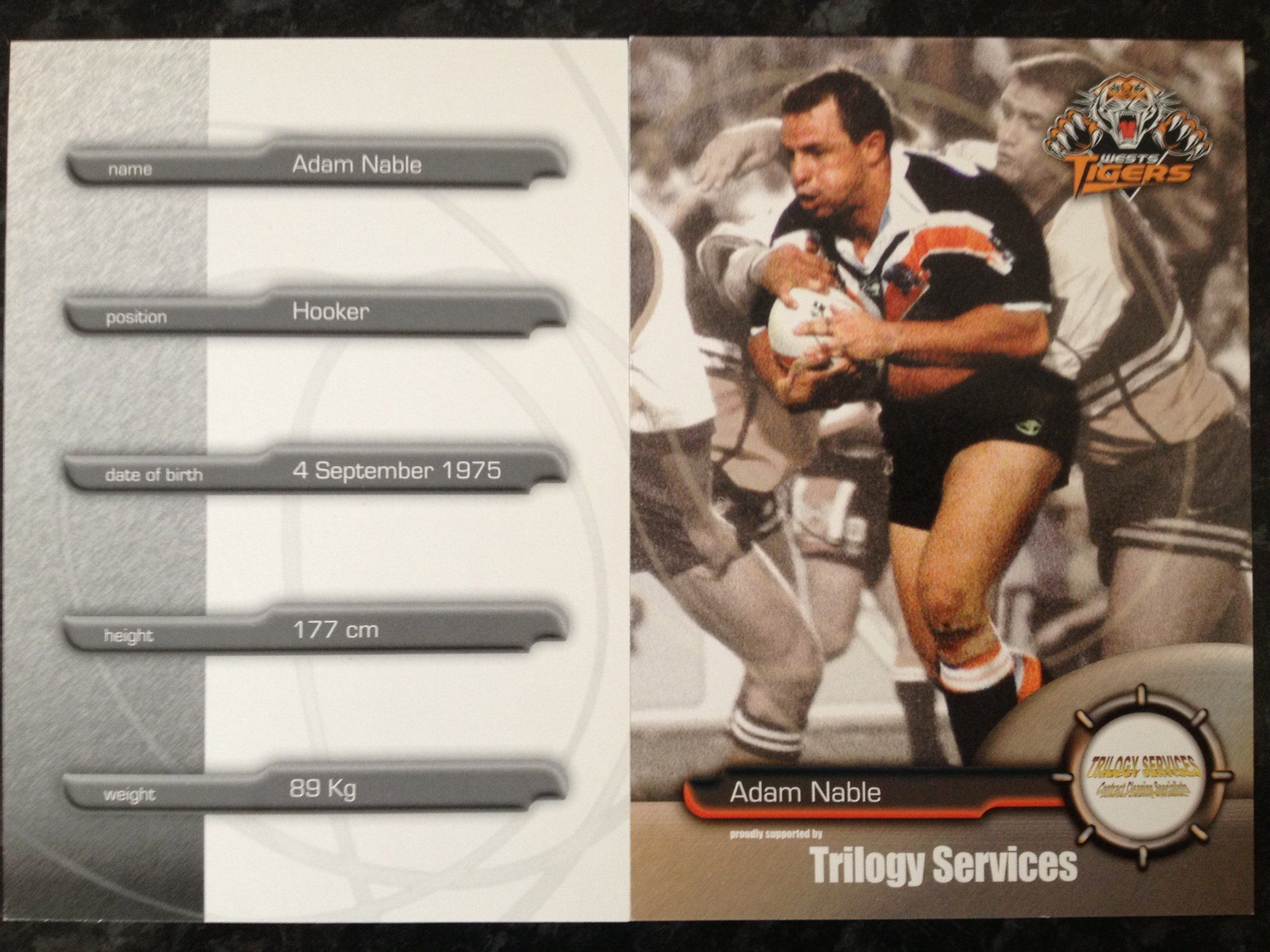 Wests Tigers 2000 Series 2 Pic.JPG