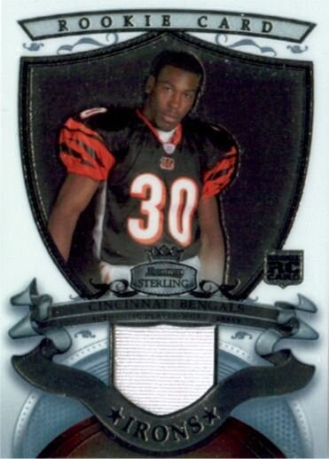 2007 Bowman Sterling Kelly Irons Rookie Jersey Card.jpg