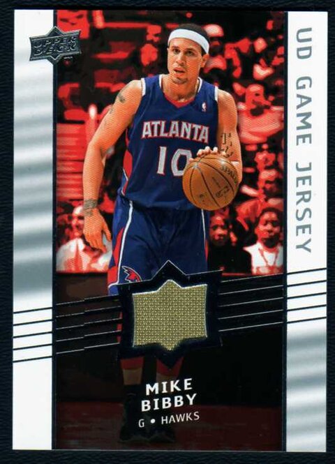 2008-09 Upper Deck Game Jerseys #GAMB Mike Bibby.jpg