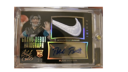 Blake Bortles, 2014 Panini Black Gold, Jersey Patch Auto, 1 of 5.png