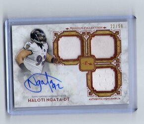 Haloti Ngata, 2013 Topps Museum, Jersey Patch Auto Triple, 22 of 50.jpg