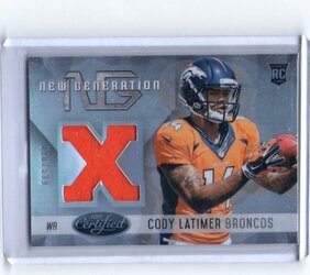 50. Cody Latimer, 2014 Panini Certified, Jersey Patch, 396 of 599.jpg