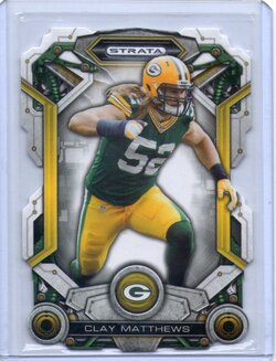 51. Clay Matthews, 2014 Topps Strata, Die Cut, Unnumbered.jpg