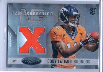 5. Cody Latimer, 2014 Panini Certified, Jersey Patch Standard, 042 of 599.jpg