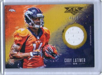 89. Cody Latimer, 2014 Topps Fire, Jersey Patch Gold, 48 of 50.jpg