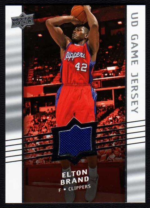 2008-09 Upper Deck Game Jerseys #GAEB Elton Brand.jpg