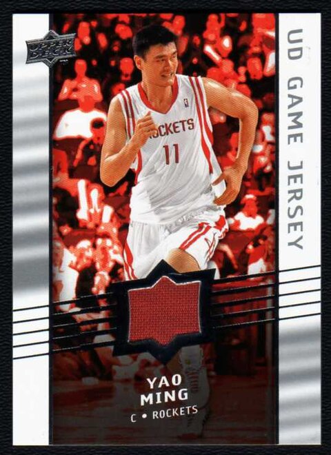 2008-09 Upper Deck Game Jerseys #GAYM Yao Ming.jpg