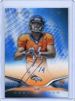 Cody Latimer, 2014 Topps Platinum, 56 of 99.jpg