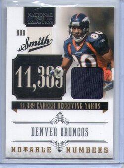 2011 Panini National Treasures, Rod Smith.jpg