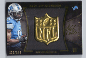 2014 Panini Black Gold, Calvin Johnson, 133 of 149.PNG