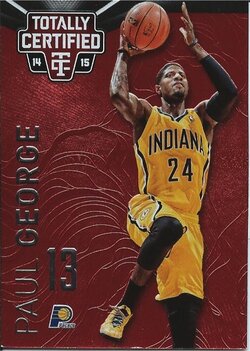 2014-15 Panini Totally Certified Red #2 Paul George #125:279.jpg