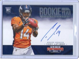 Cody Latimer, 2014 Panini Contenders, ROTY Auto, Unnumbered.jpg