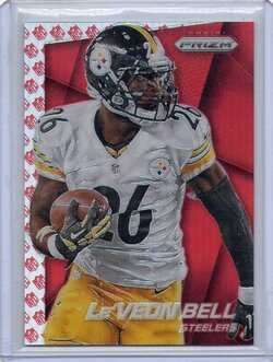 2014 Panini Prizm, Le'Veon Bell, NFL Shelid Prizm, 73 of 75.jpg