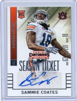 2015 Panini Contenders Draft Picks, Sammy Coates.jpg