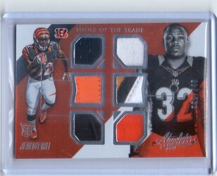 2014 Panini Absolute, Jeremy Hill, 004 of 249.jpg