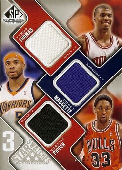 2009-10 SP Game Used 3 Star Swatches Pippen-Thomas-Maggette 8of299.jpg