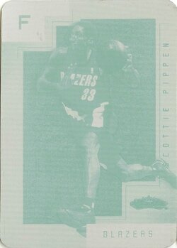 2001-02 Fleer Showcase Green Printing Plate 1of1.jpg