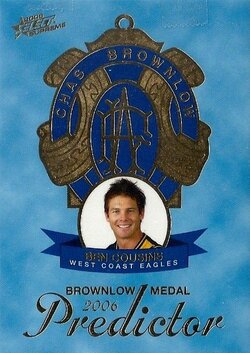 2006 Supreme Brownlow Predictor Ben Cousins #071.jpg