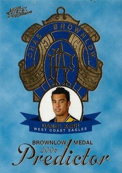 2006 Supreme Brownlow Predictor Daniel Kerr #075.jpg