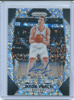 2017-18 Panini Prizm Autographs Fast Break #35 Jakob Poeltl 1.png