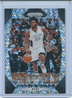 2017-18 Panini Prizm Prizms Fast Break #57 Justise Winslow 1.png