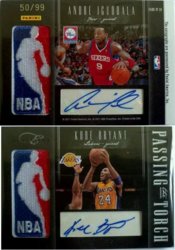 11-12 Panini black box Kobe Bryant-Andre Iguodala NBA Patch Dual Auto 50of99.jpg